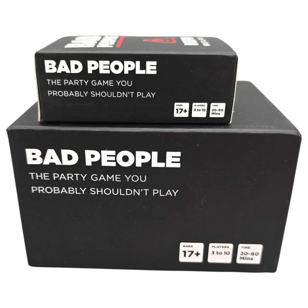 Bad People The Adult Party Card Game + The After Dark NSFW Expansion Pack 2021